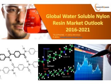 Global Water Soluble Nylon Resin Market Outlook 2016-2021
