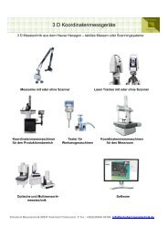Katalog 3D Messtechnik