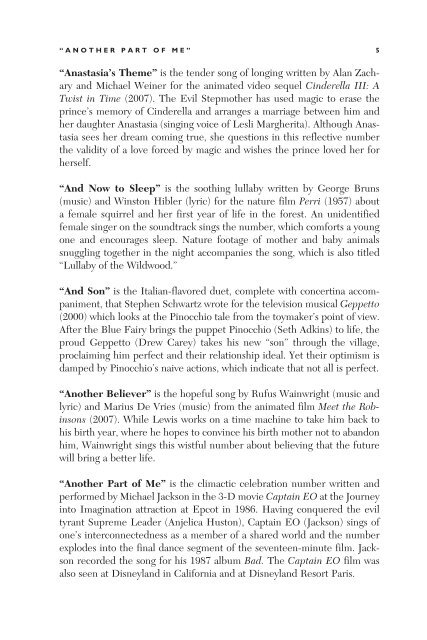 The Disney Song Encyclopedia - fieldi