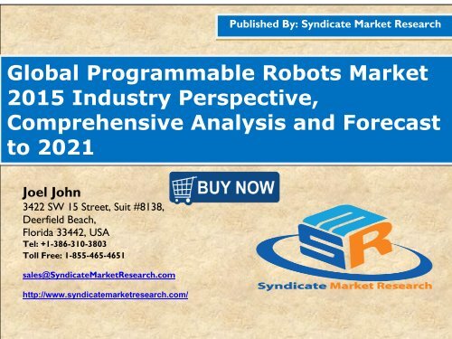 Programmable Robots Market