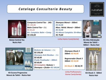 Catalogo de Preços Consultoria Beauty