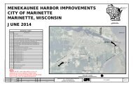 Marinette-Menekaunee Harbor-Drawings - 060614