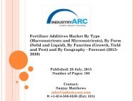 Fertilizer Additives Market