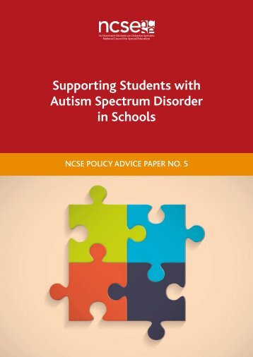 Supporting Students with Autism Spectrum Disorder in Schools