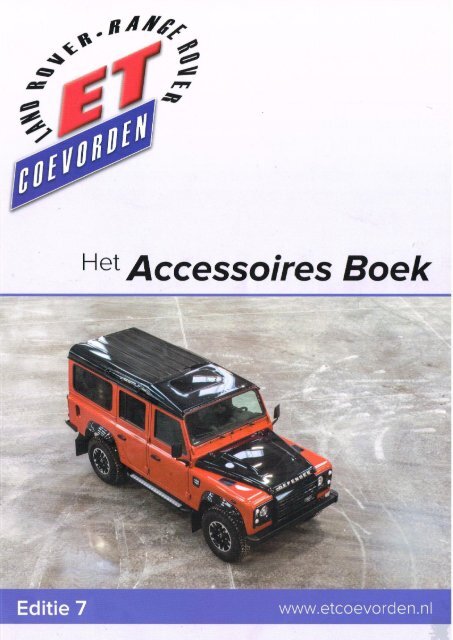 ET Coevorden Accessoires Boek Editie 7