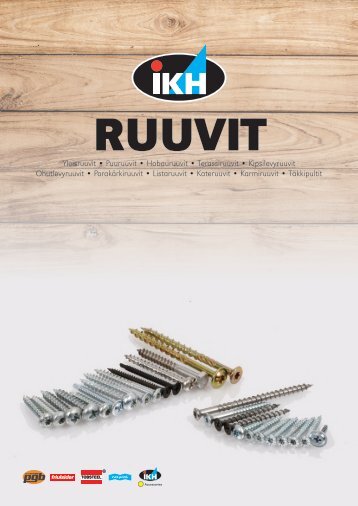 Ruuviluettelo 27102015 IKH