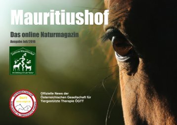 Mauritiushof Natur Magazin Juli 2016