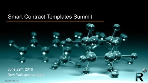 Smart Contract Templates Summit