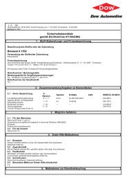 Sicherheitsdatenblatt gemäß EG-Richtlinie 91/155 ... - Rapid Autoglas