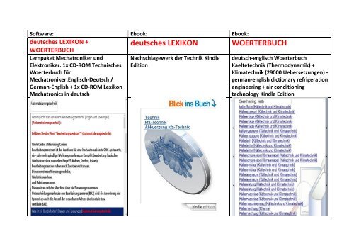 Katalog 2016 Business English Woerterbuch franzoesisch kfz edv Mediengestaltung Lexikon (Frankfuerter Buchmesse)