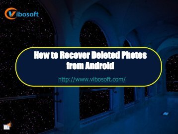 How to Recover Deleted Photos on Android