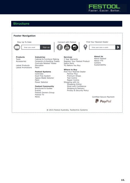 Festool - Website Brief - Festool Only-with comments EB