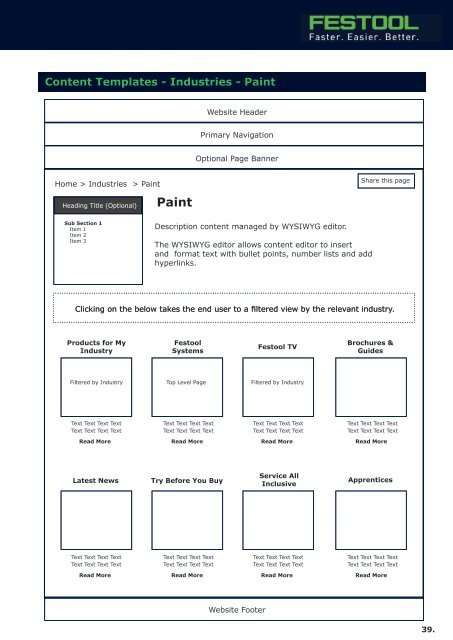 Festool - Website Brief - Festool Only-with comments EB