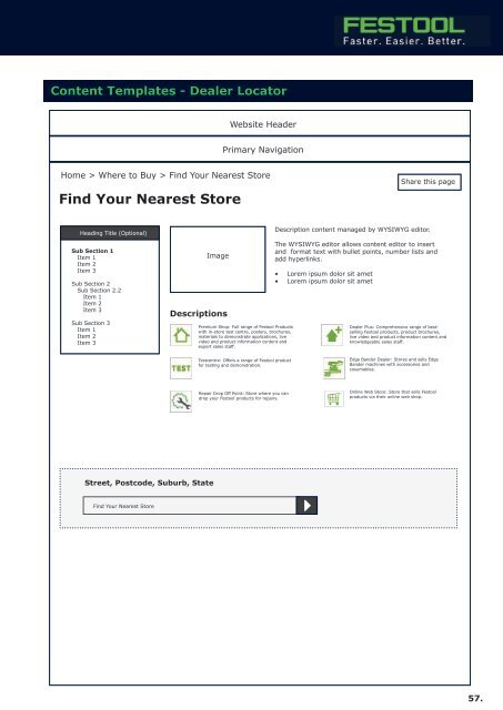 Festool - Website Brief - Festool Only-with comments EB