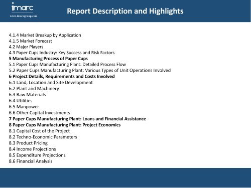  Paper Cups Market Research Report 2016 - 2021