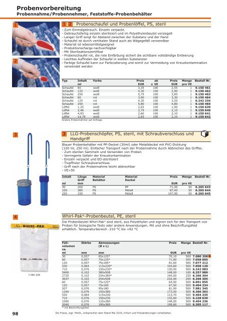 LLG-Labware Consumables