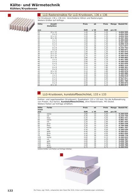 LLG-Labware Consumables