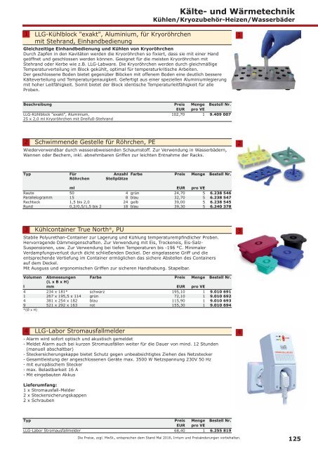 LLG-Labware Consumables