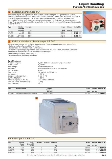 LLG-Labware Consumables