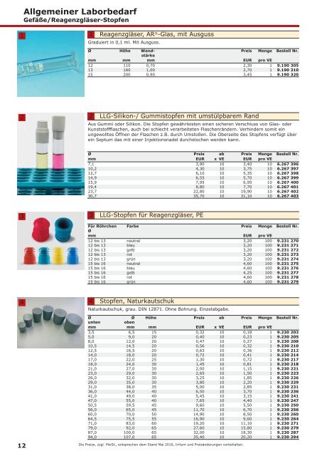 LLG-Labware Consumables