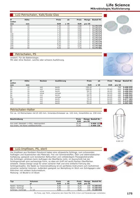 LLG-Labware Consumables