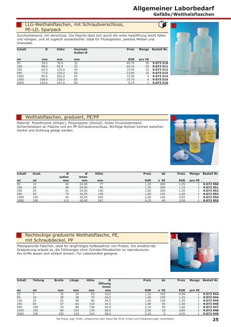 LLG-Labware Consumables