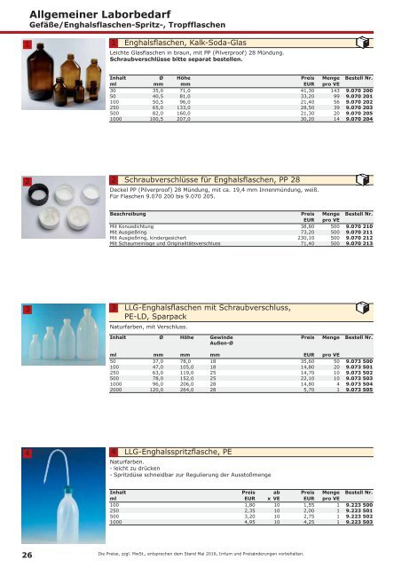 LLG-Labware Consumables