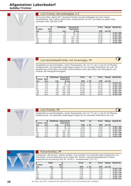 LLG-Labware Consumables