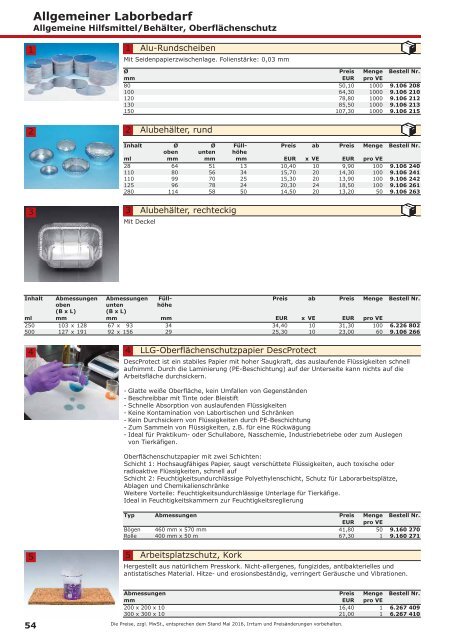 LLG-Labware Consumables