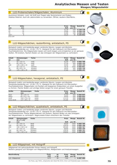 LLG-Labware Consumables