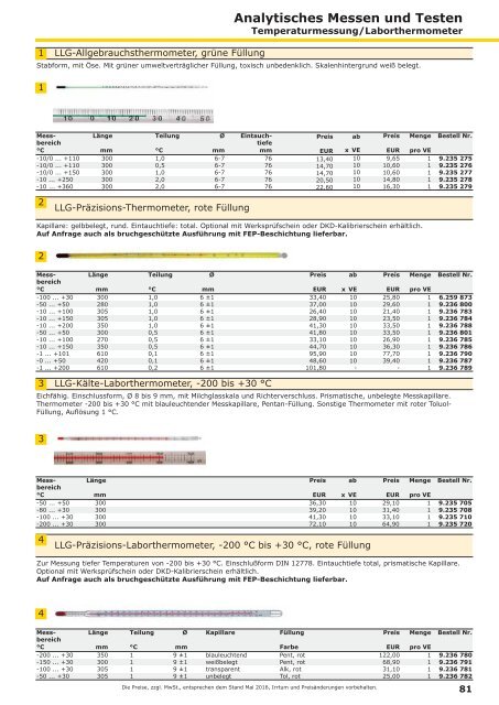 LLG-Labware Consumables