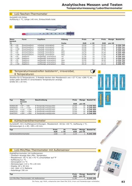 LLG-Labware Consumables