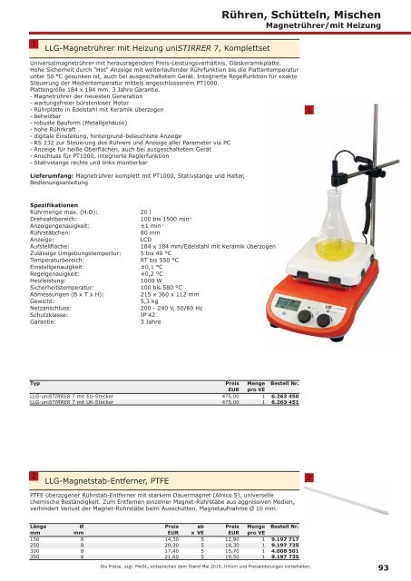 LLG-Labware Consumables