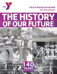 Annual Report  2015: History of  Our Future