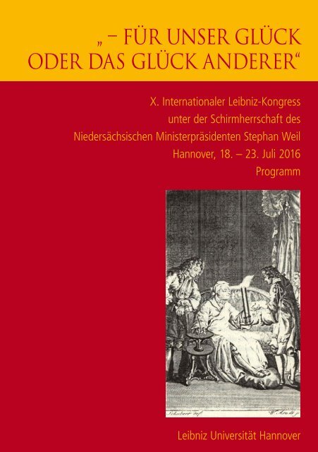 „ – für unser Glück oder das Glück anderer“