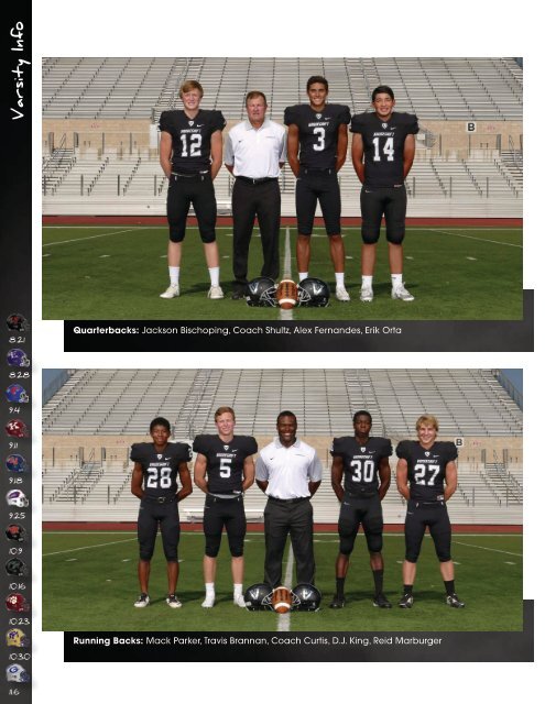 2015 Vandegrift Viper Football Media Guide