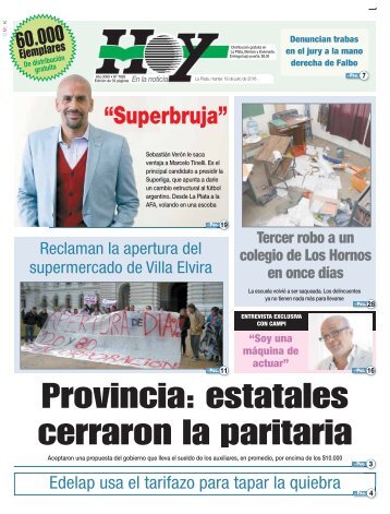 Provincia estatales cerraron la paritaria