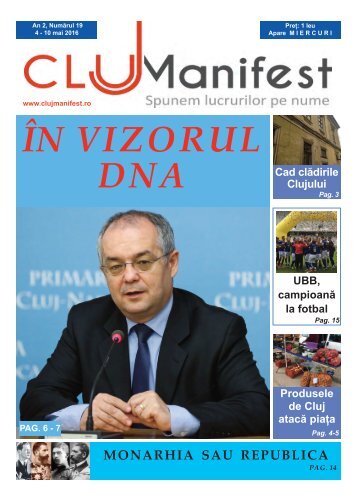ClujManifest 2016 - Numarul 19