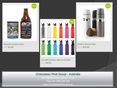 Drinkware - Chameleon Print Group - Australia