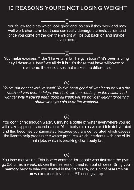 weekend weight loss motivation