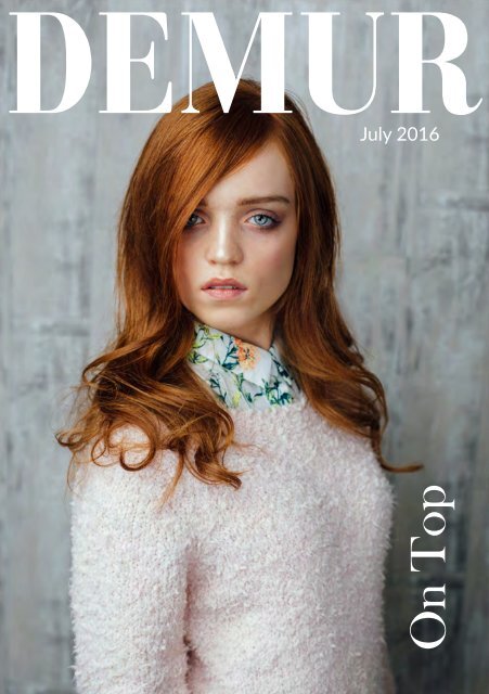 Demur Magazine - July 16 - On Top