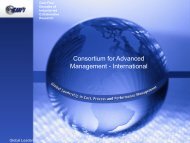 Consortium for Advanced Management - International