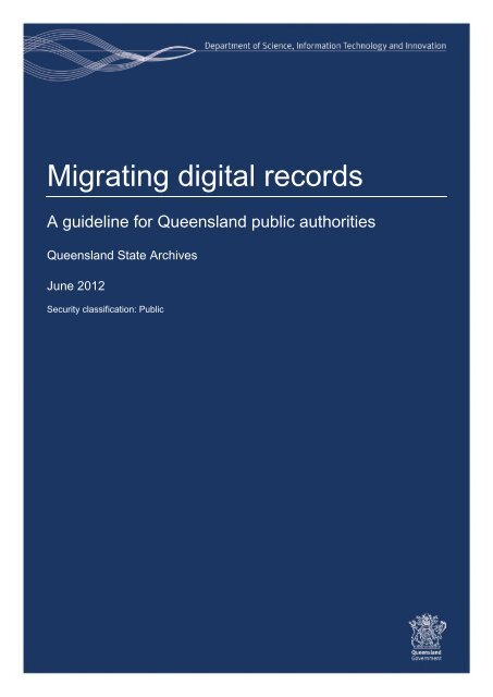 Migrating digital records