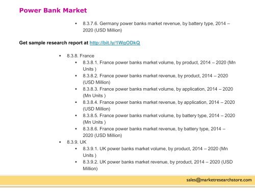 Power Bank Market