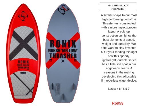 Ronix SA Catalogue 1