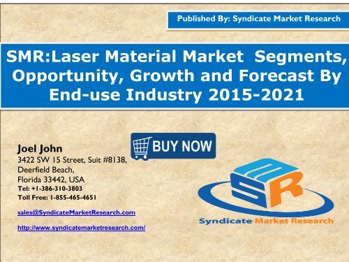 Laser Material market