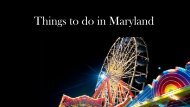 Things to do in Maryland
