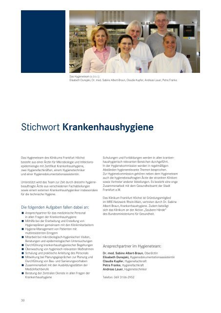 Patientenratgeber Klinikum Frankfurt Höchst