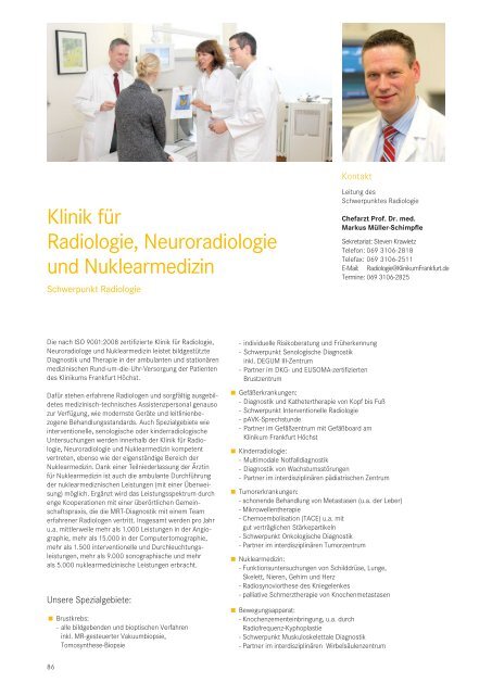 Patientenratgeber Klinikum Frankfurt Höchst