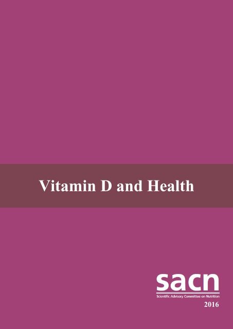 Vitamin D and Health